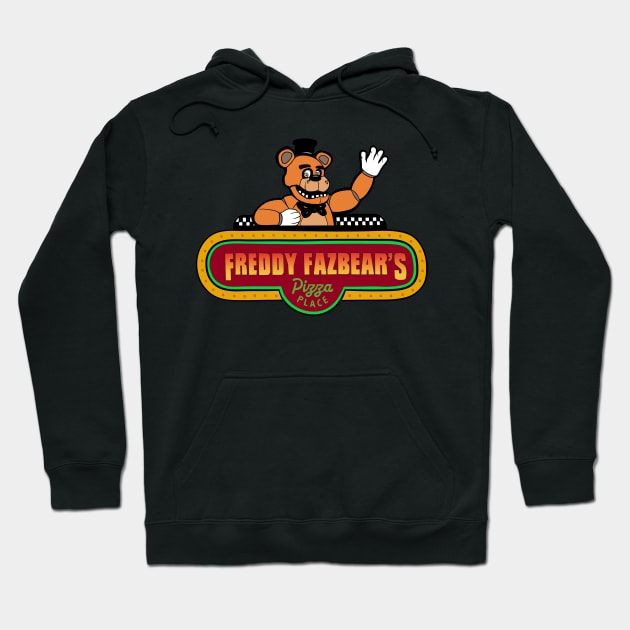 Freddy Fazbear's Pizza Place Hoodie by cathures